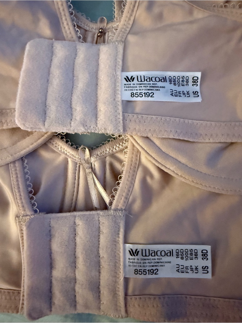 Two sets of Wacoal Light Beige Full-Coverage Underwire Bra - Picture 5 of 5